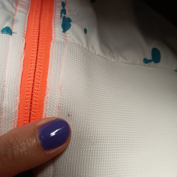 Nike Andre Agassi Challenge Court Windbreaker Jacket Neon Paint Splatter XL‎ 90s - Picture 11 of 13